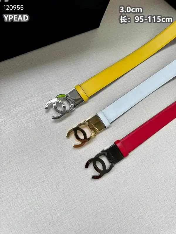 Chanel belt 30mmX95-115cm 8L072003